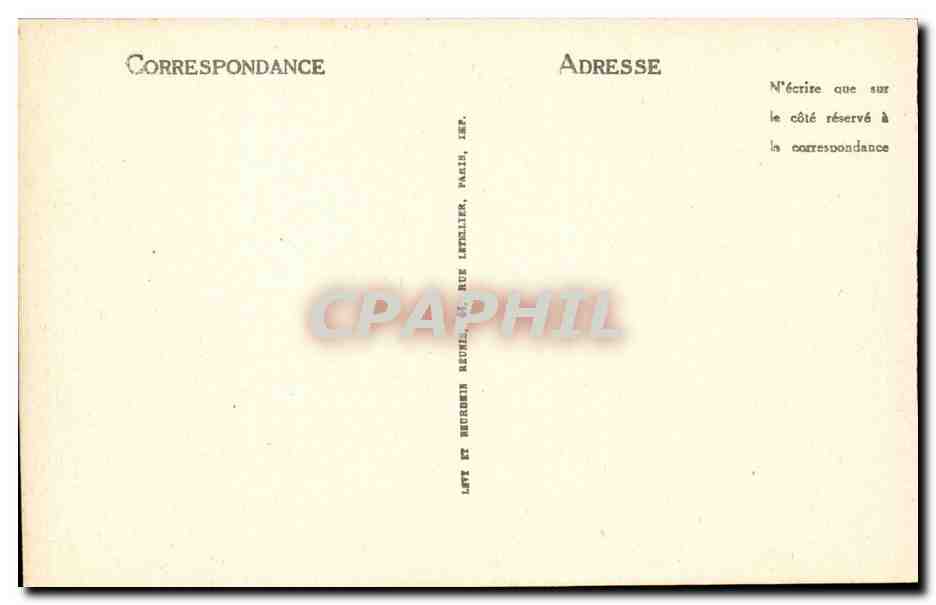 Loches - Le Donjon - Cachot de Ludovic Storza - CPA  — Rückseite