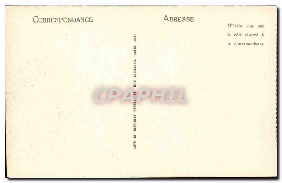 Loches - Le Chateau Royale - Marronnier plante par Francois 1 - CPA  — Rückseite