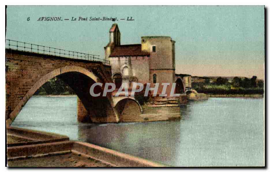 Avignon - Le Pont Saint Benedict - Bridge - CPA 