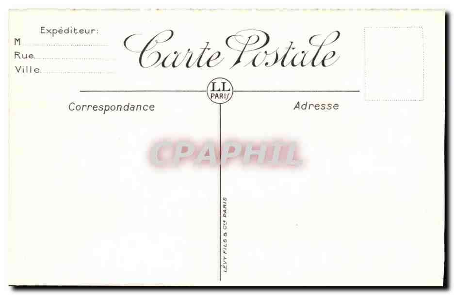 Avignon - Le Palais des Papes - CPA  — Verso