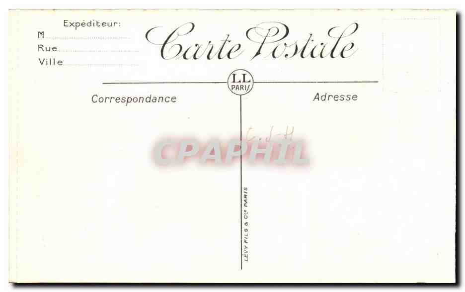 Avignon - Le Pont Saint Benezet - Chanson - CPA  — Verso