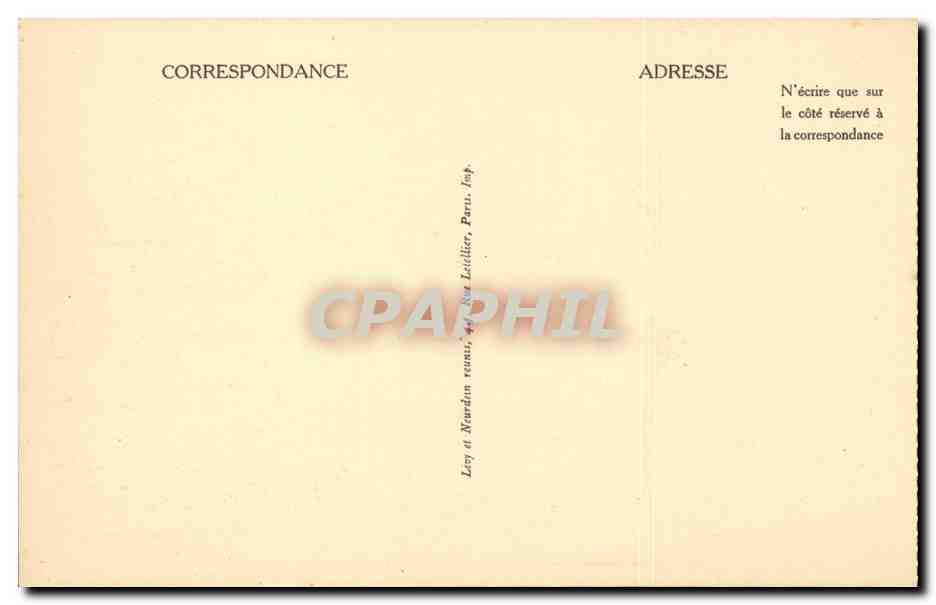 Le Treport - Le Quai - L'Hotel de Ville - CPA  — Rückseite