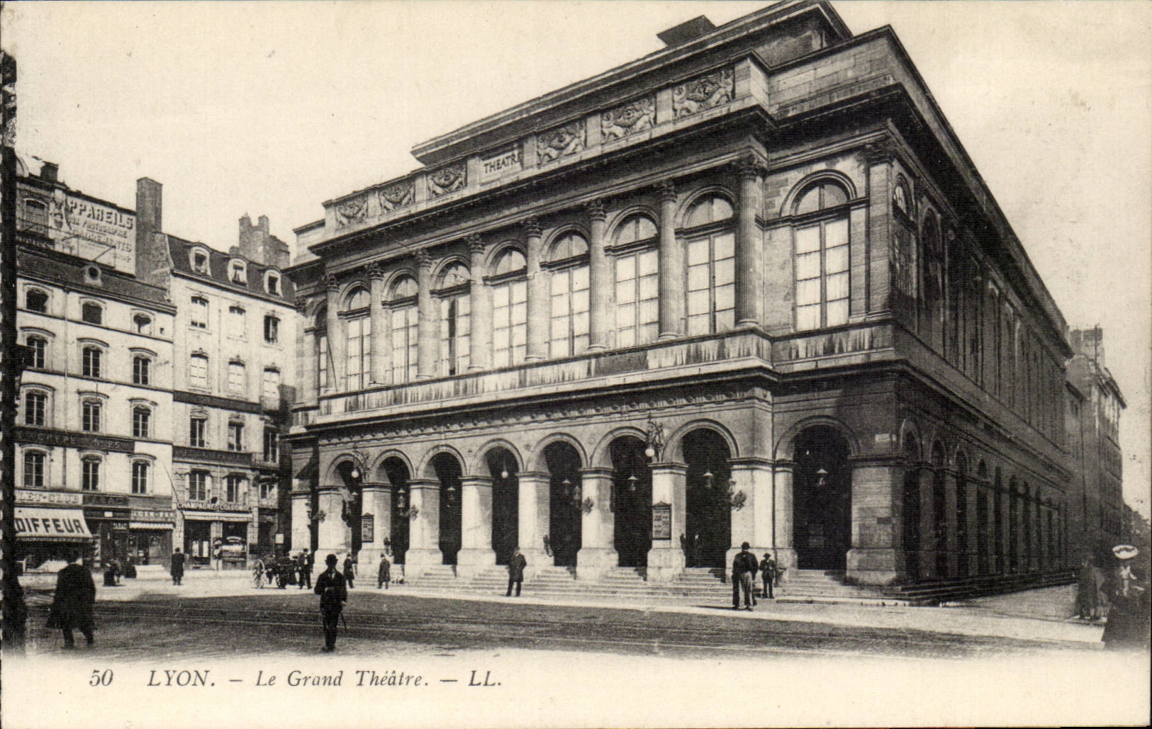 Lyon - Le Grand Theatre - CPA 