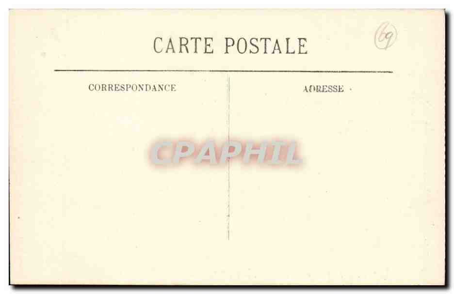Lyon - Notre Dame de Fourviere - L'Abside - CPA  — Verso