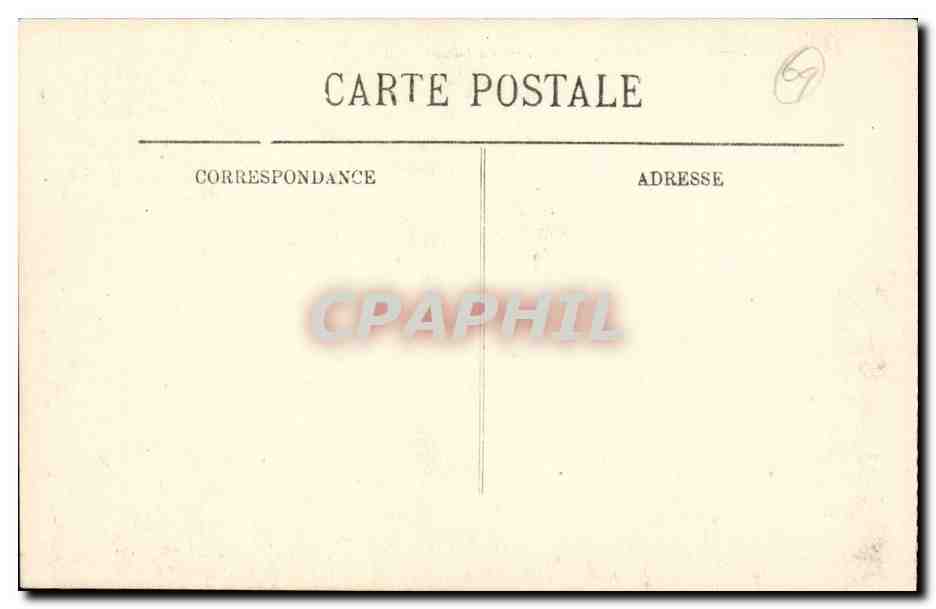 Lyon - Notre Dame de Fourviere - La Facade - CPA  — Rückseite