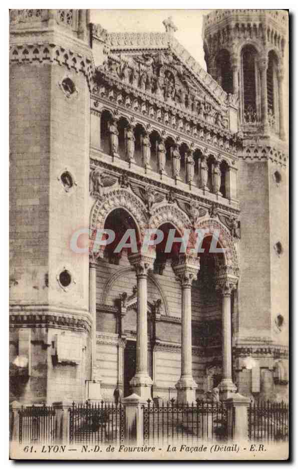 Lyon - Notre Dame de Fourviere - CPA 