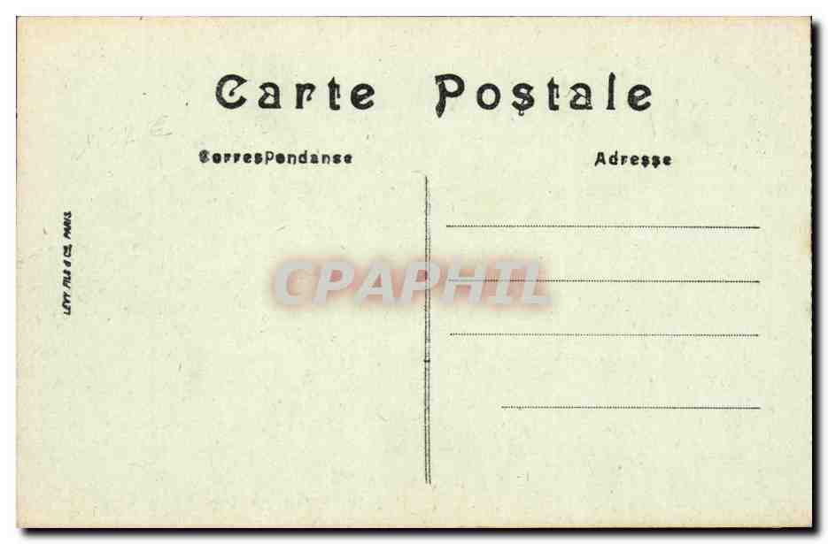 Lyon - La saone - Vue Generale de Vaise et de Serin - CPA  — Verso