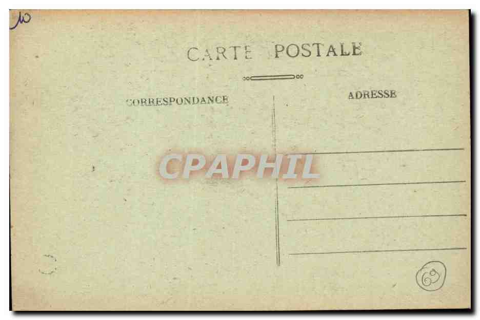 Lyon - Vue Generale prise de Notre Dame de Fourviere - CPA  — Rückseite