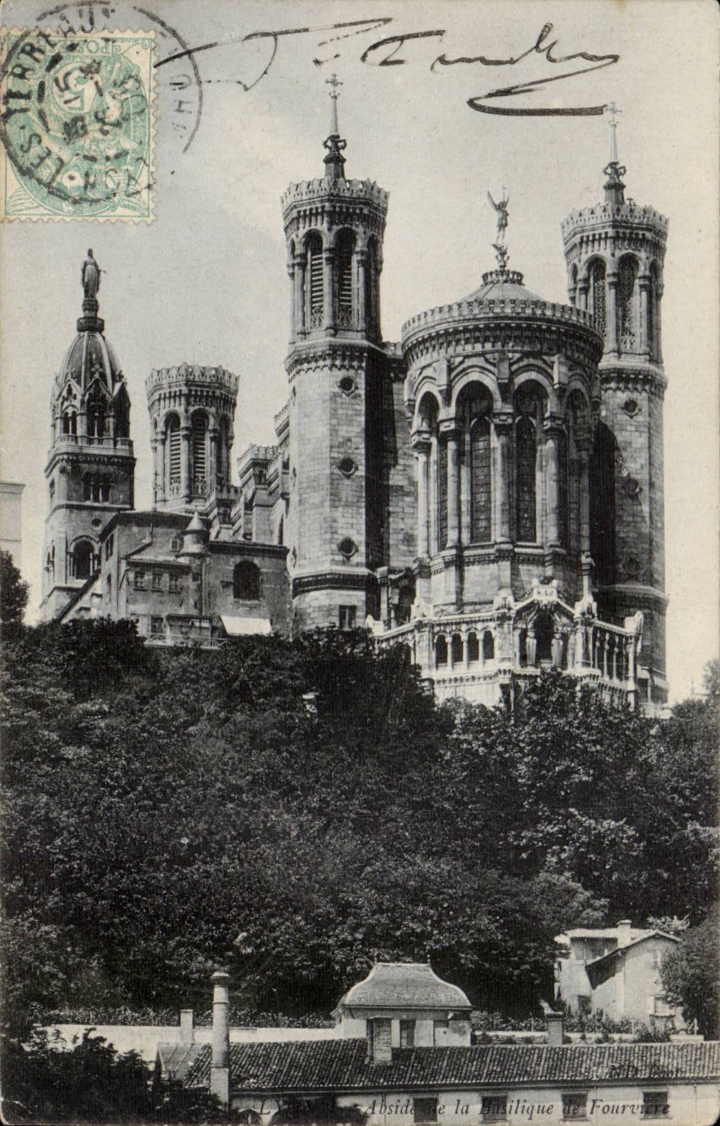 Lyon - Notre Dame de Fourviere CPA 