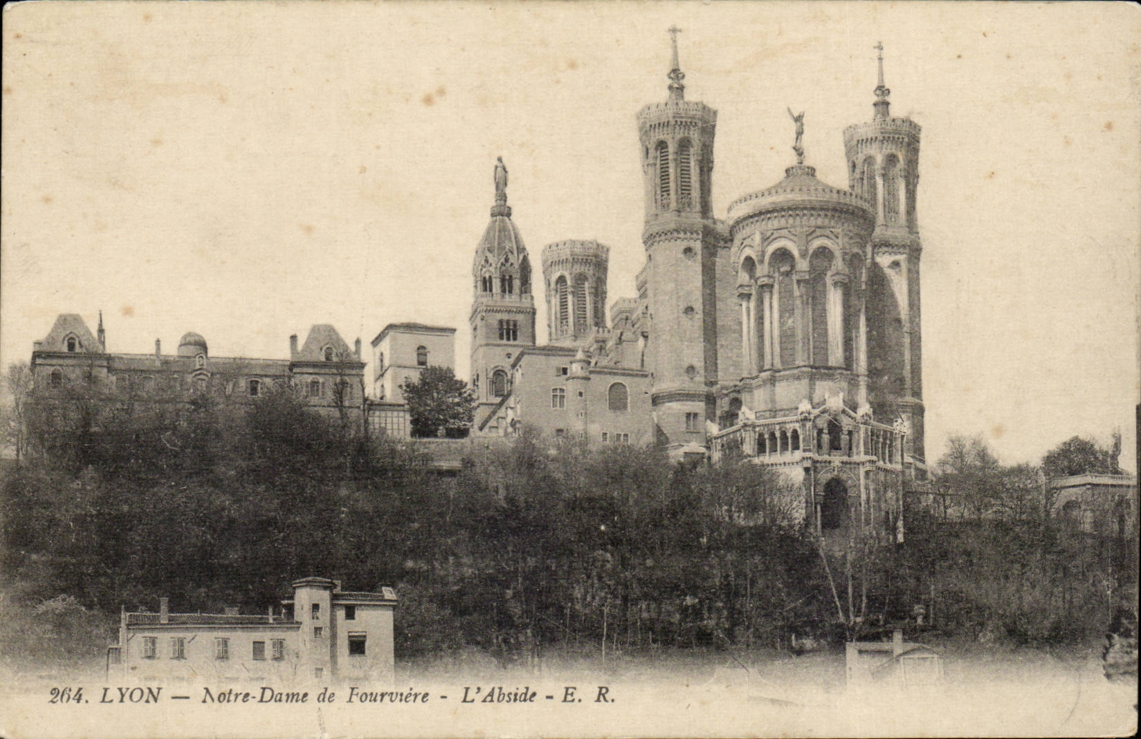 Lyon - Notre Dame de Fourviere - Abside - CPA 