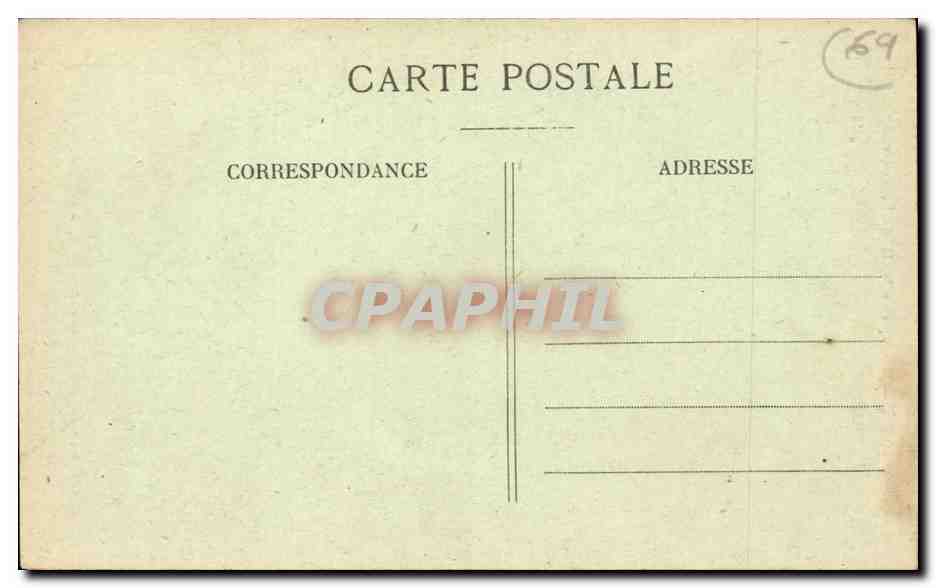 Lyon - Notre Dame de Fourviere - CPA  — Verso