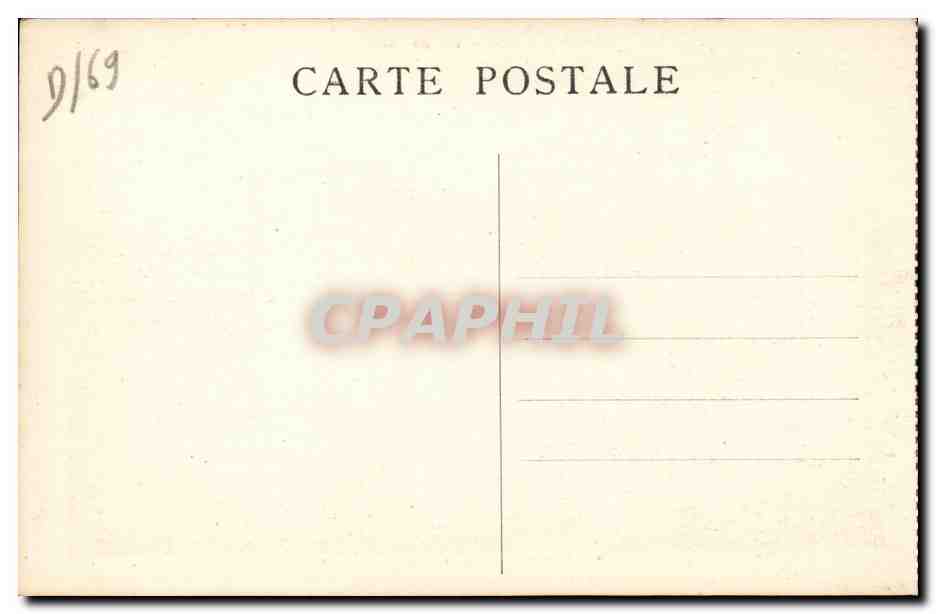 Lyon - Le Pont Morand et le Coteau de Fourviere CPA  — Verso