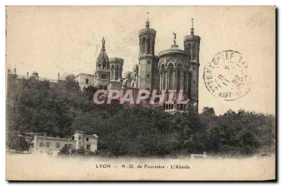 Lyon - Notre Dame de Fourviere CPA 