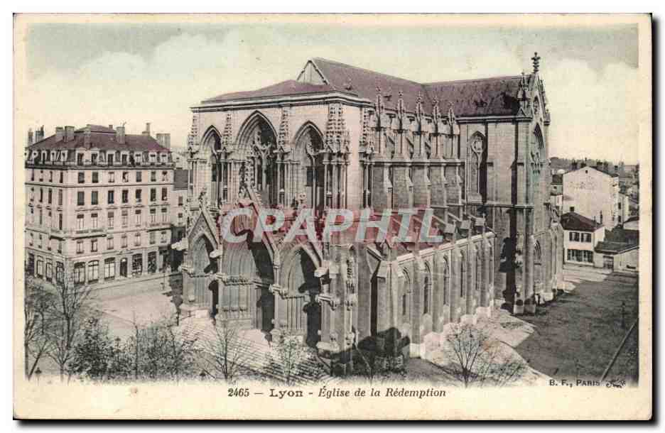 Lyon - Eglise de la Redemption - CPA 