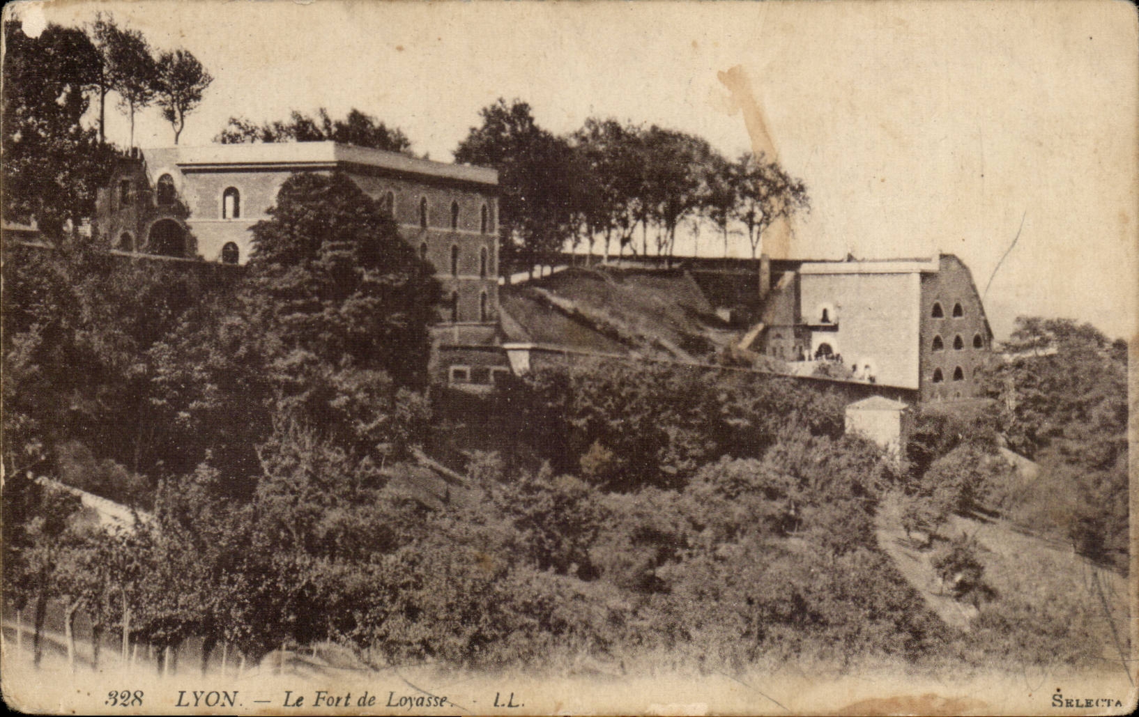 Lyon - Le Fort de Lavasse - CPA 