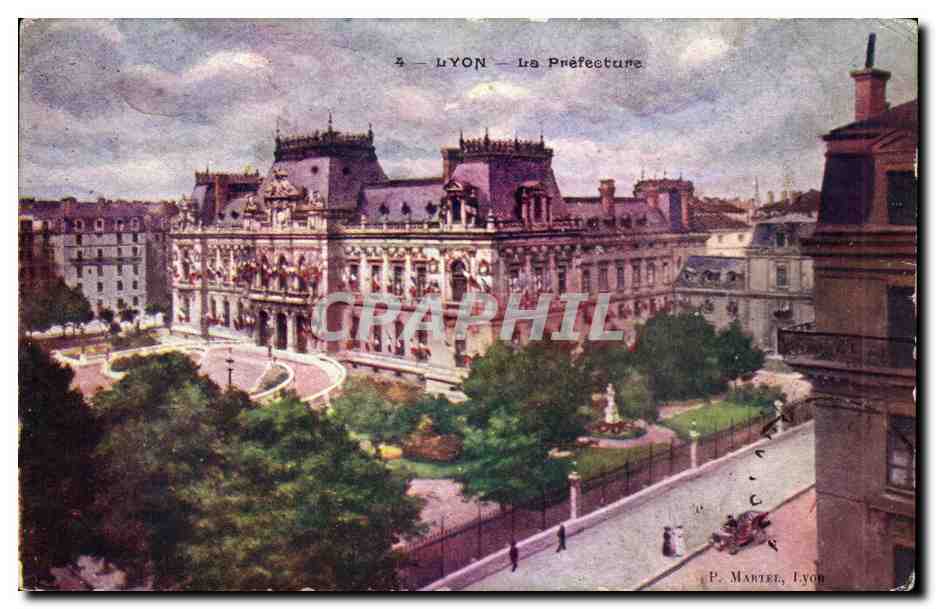 Lyon - La Prefecture - CPA 