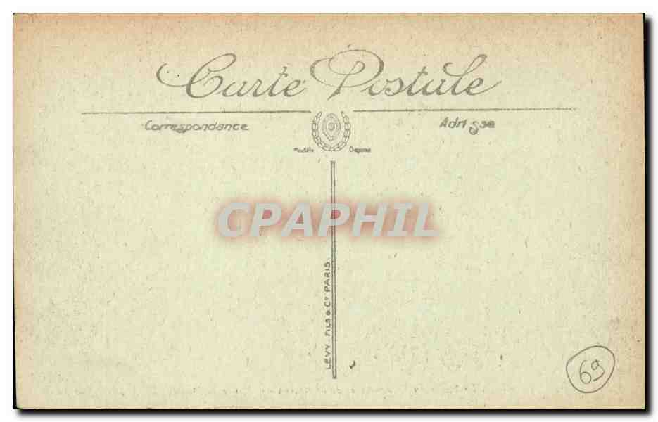 LYON — Le Palais du Commerce et de la Bourse — Œuvre de Dardel (1853-1860) — SELECTA — Verso