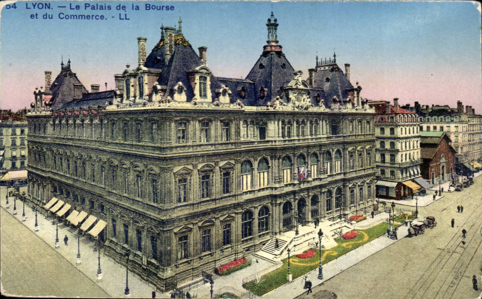 Lyon - Le Palais de la Bourse et du Commerce - CPA 