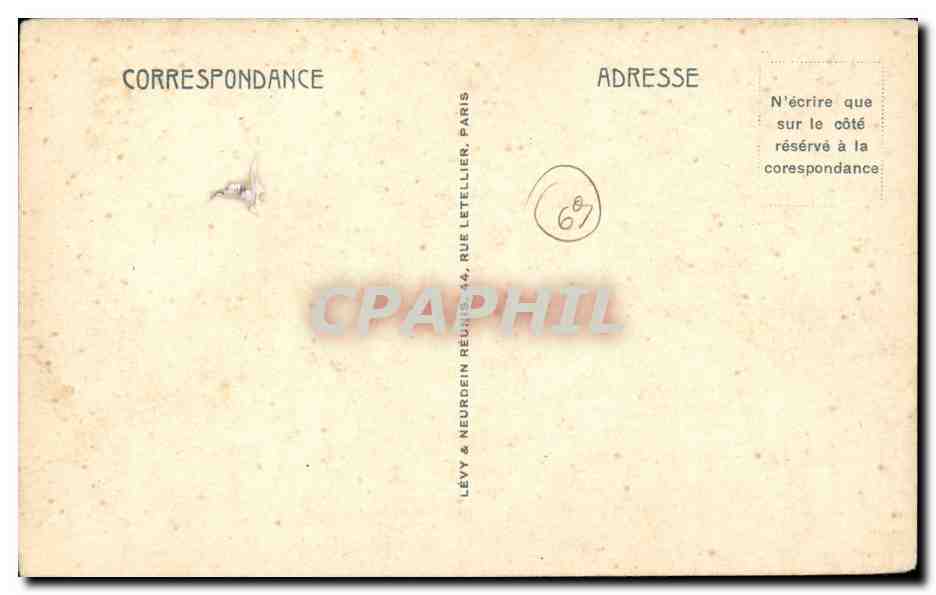 Lyon - Le Palais de la Bourse et du Commerce - CPA  — Rückseite
