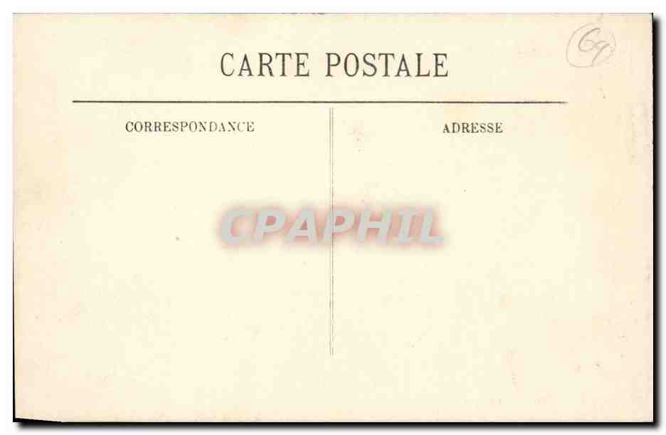 Lyon - Vue Generale - CPA  — Rückseite
