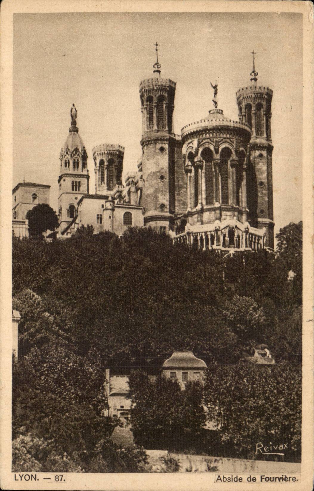 Lyon - Abside de Fourviere - CPA 