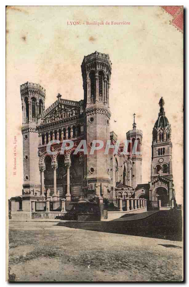 Lyon - Basilique de Notre Dame de Fourviere - CPA 