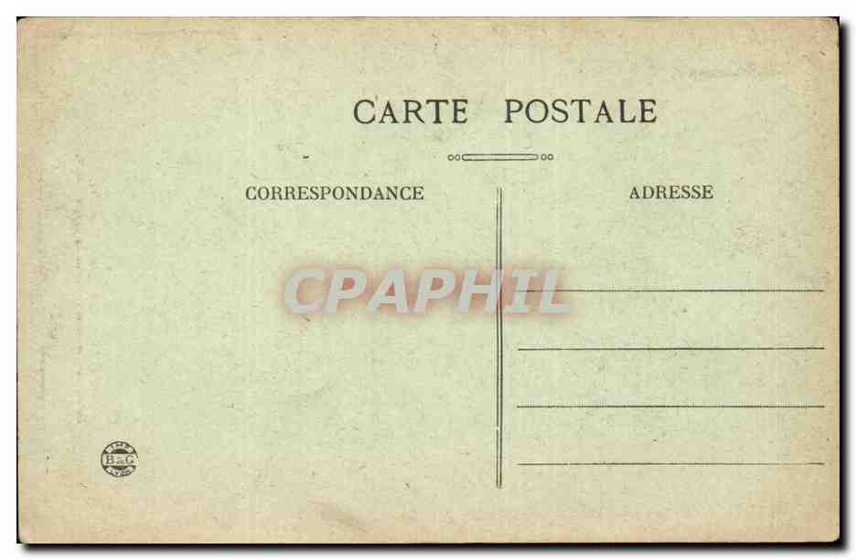 Lyon - Basilique de Notre Dame de Fourviere - Defait du Porche et entree da la Crypte - CPA  — Verso