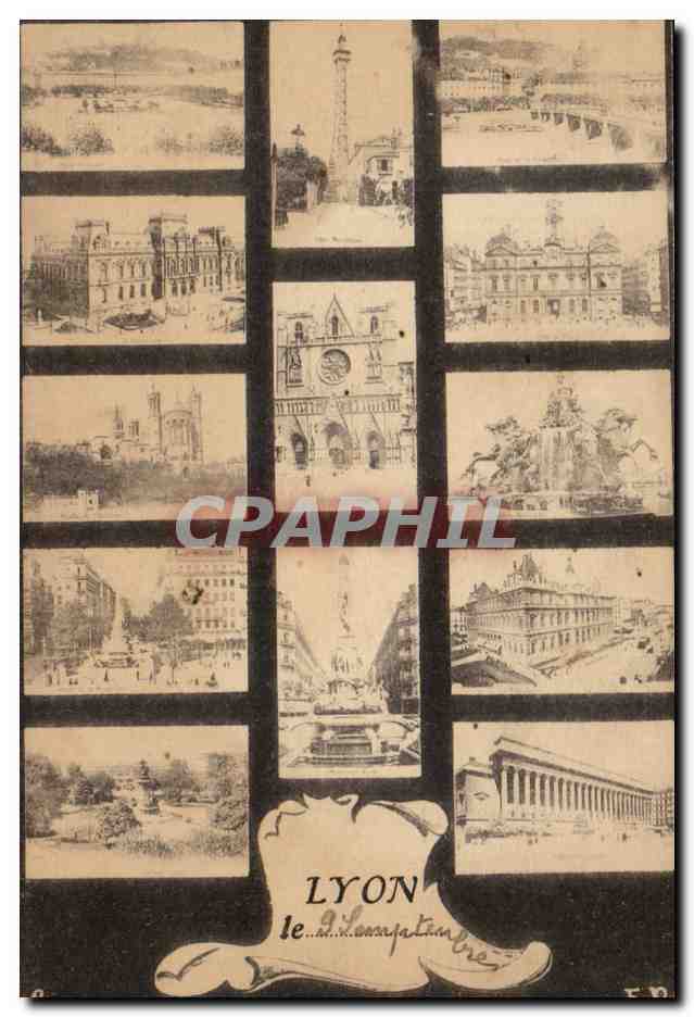 Lyon - Souvenir CPA 