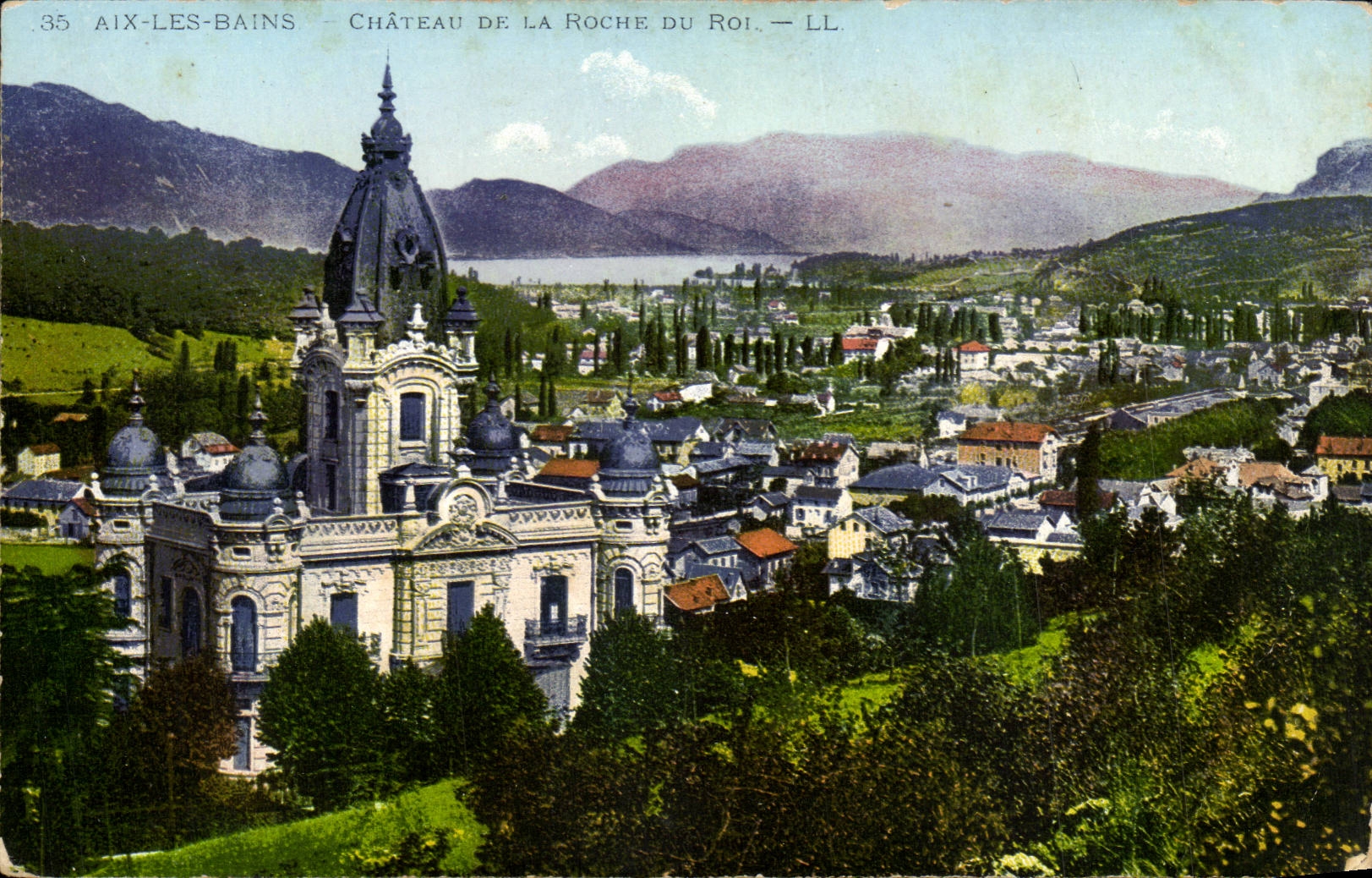 Aix les Bains - Environs - Chateau de la Roche du Roi - CPA 