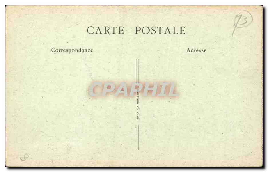Aix les Bains - Le Vol de Fier - CPA  — Verso