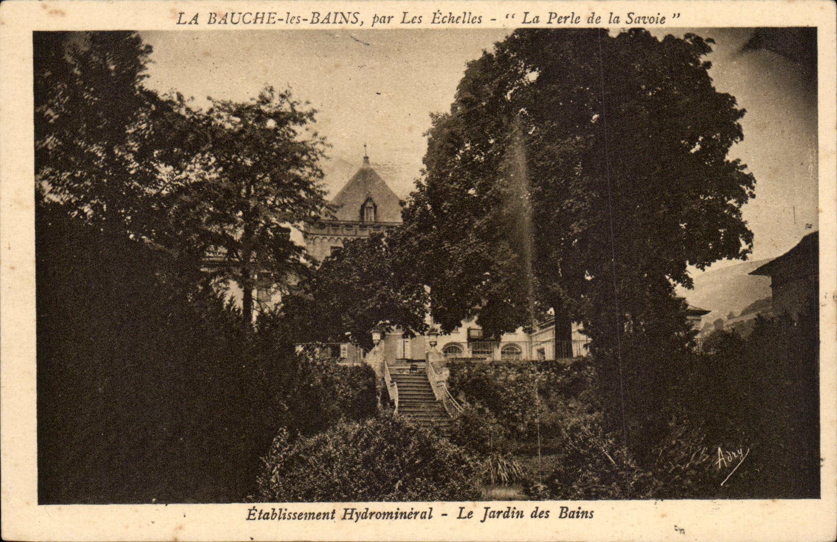 La Bauche les Bains - Par les Echelles - La Perle de la Savoie CPA 