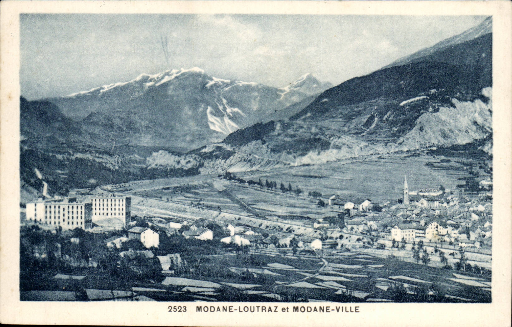 Modane Loutraz et Modane Ville CPA 