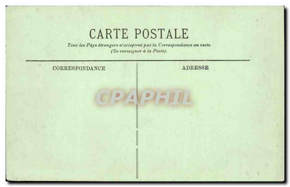 Aix les Bains - Vue Generale et Dent du Chat CPA  — Rückseite