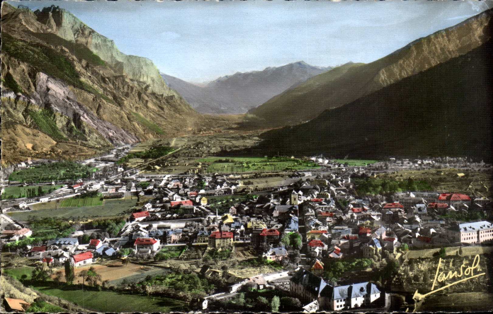 St Jean de Maurienne - Vue Generale de la Vallee CPA 