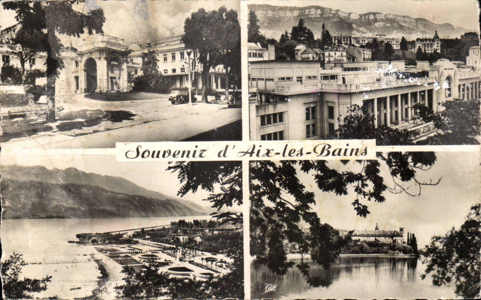 Aix les Bains - Souvenir CPA 