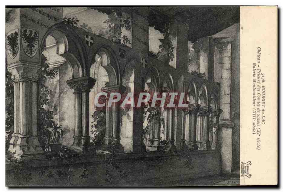 Bourget du Lac - Le Chateau - Prieure des Comtes de Savoie XI siecle CPA 