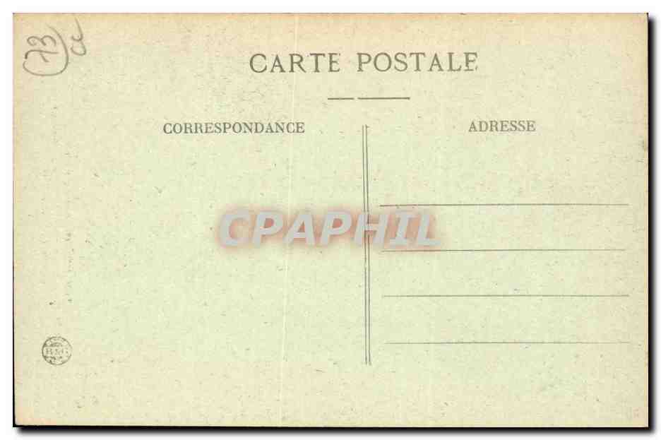 Bourget du Lac - Le Chateau - Prieure des Comtes de Savoie XI siecle CPA  — Rückseite