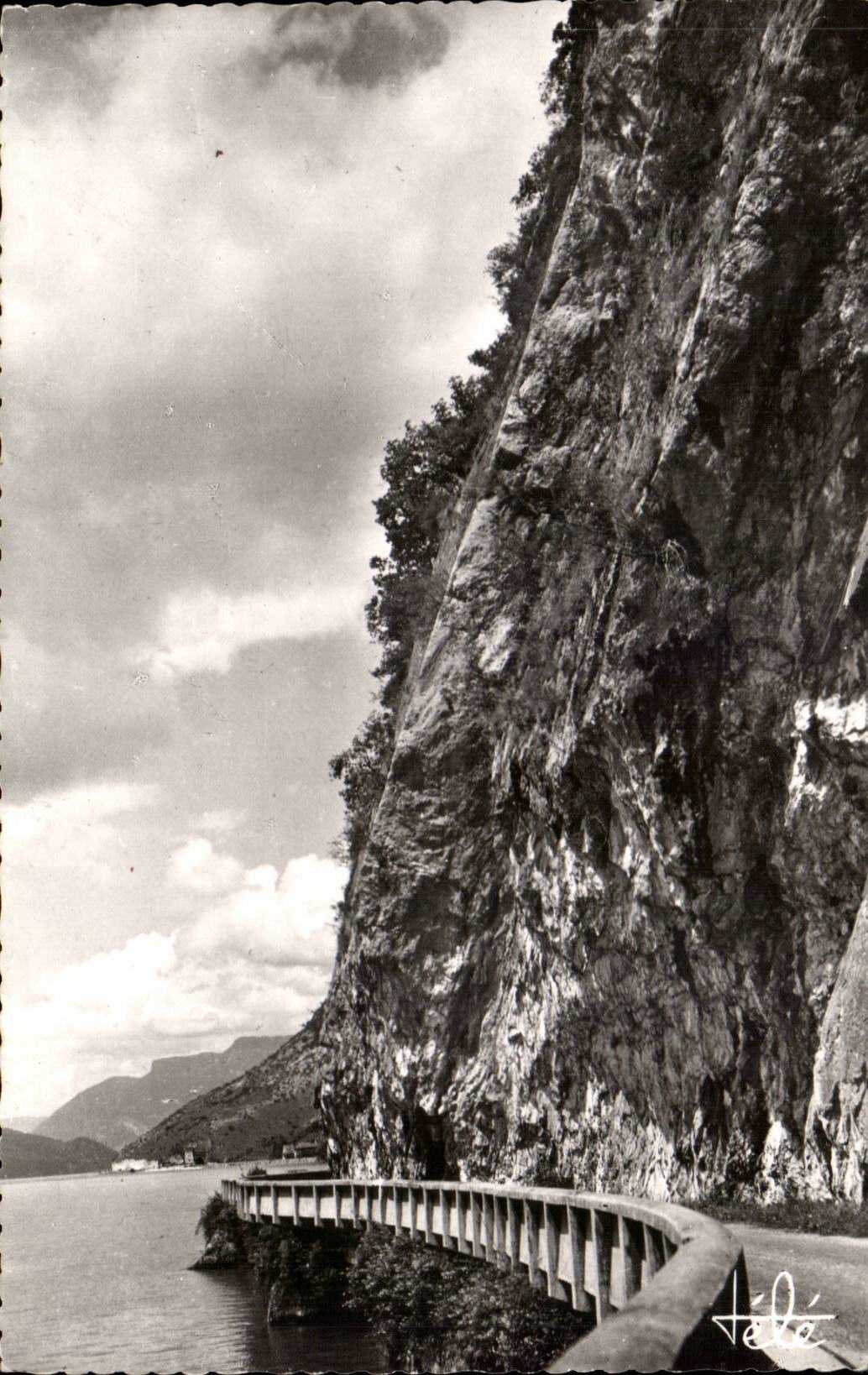 Route de la Corniche - Rocher de la Chambotte CPA 