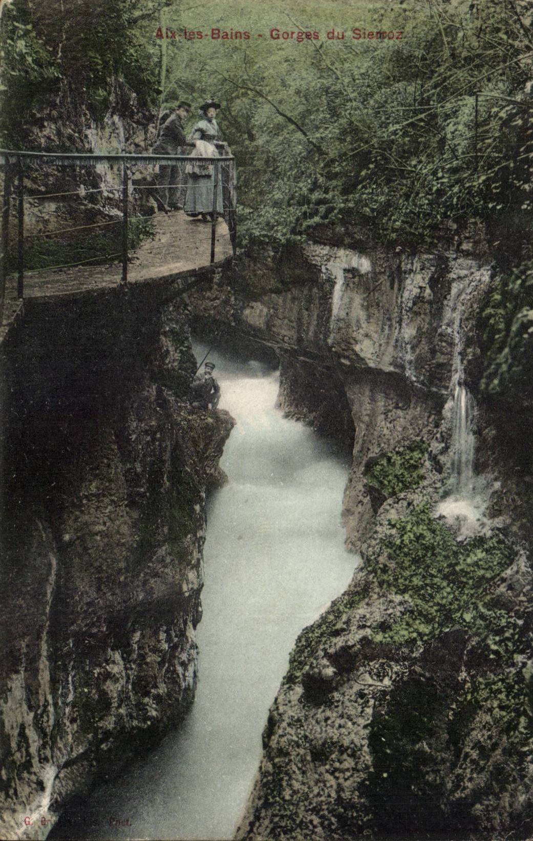 Aix-les-Bains - Gorges du Siemrooz — G. Bréger Frères, Paris