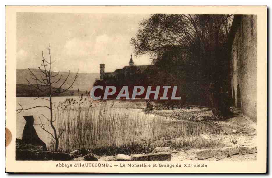 CPA Abbaye d'Hautecombe Le monastere et grange du 12eme