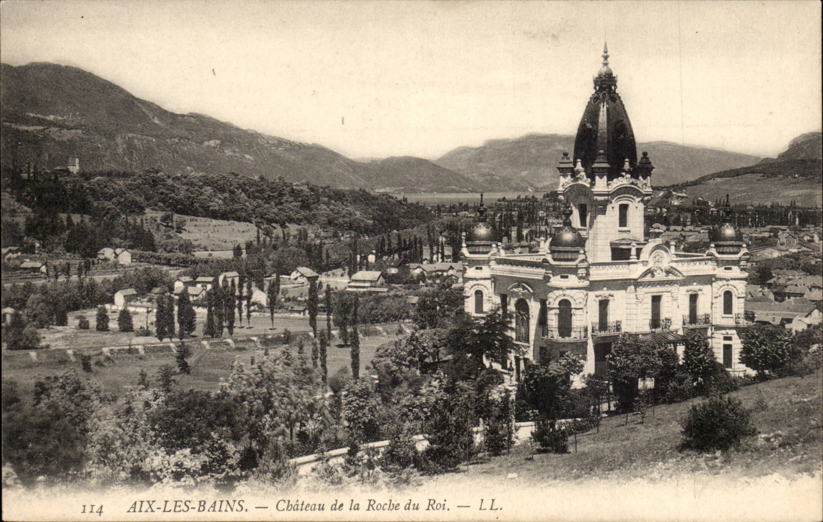 CPA Aix les Bains Chateau de la Roche du roi