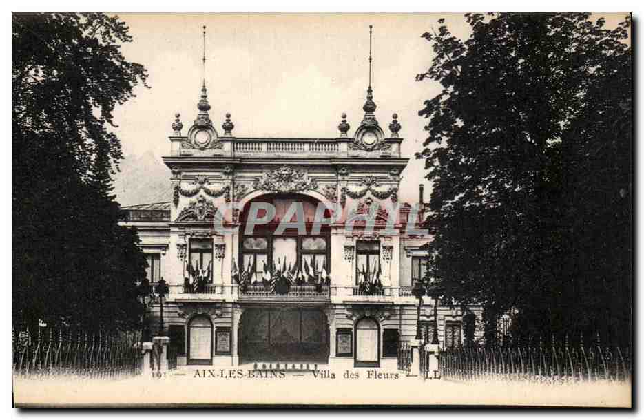Aix-les-Bains — Villa des Fleurs — éditeur LL, n° 73