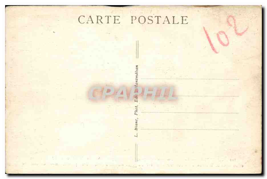 CPA Chambery Les Charmettes Rousseau et Mem de Warens — Rückseite