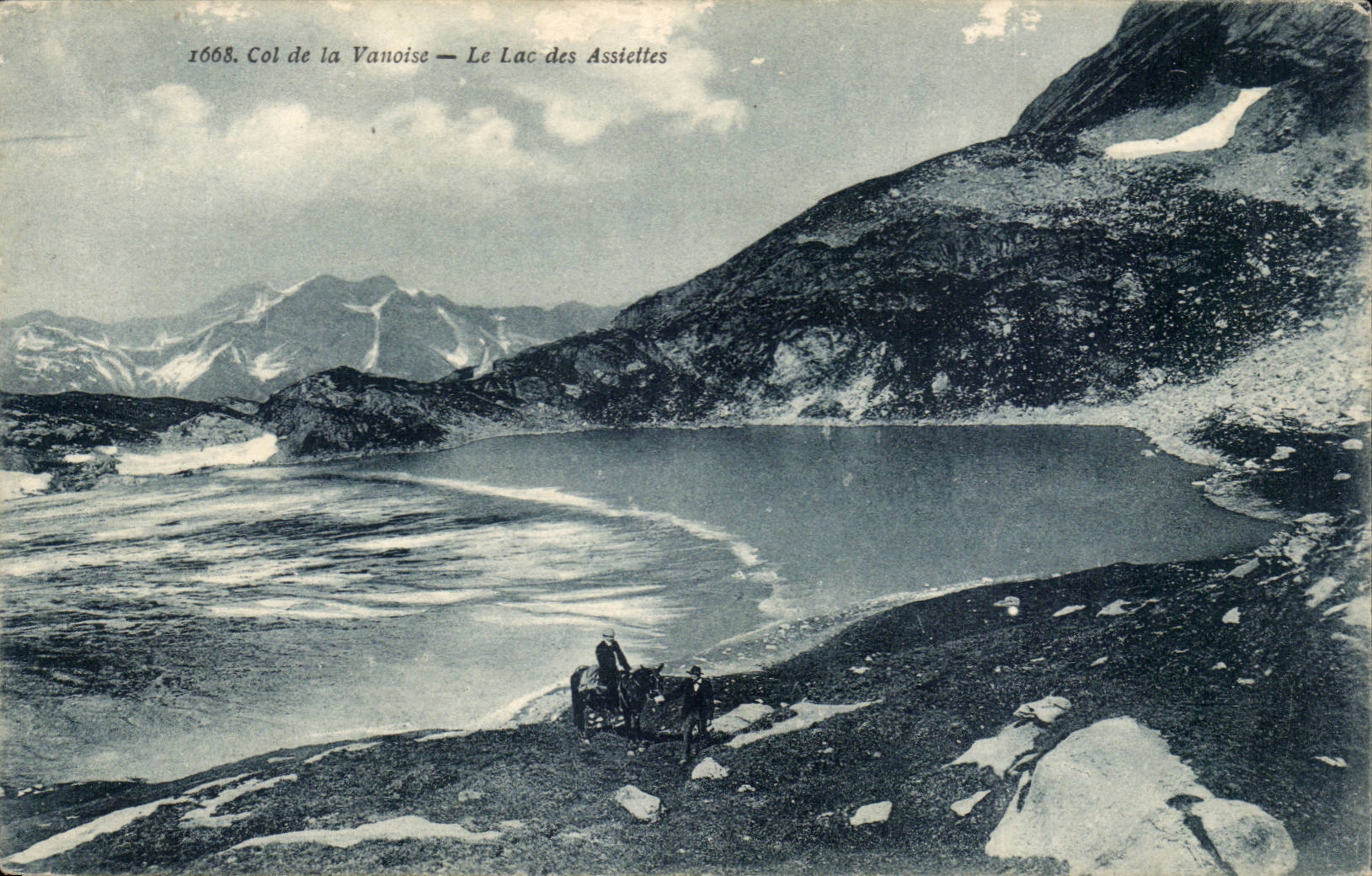 CPA Col de la Vanoise Le lac des Assiettes