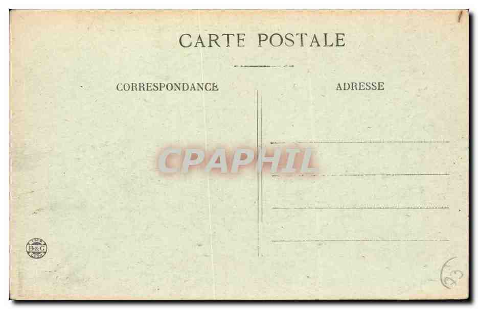 CPA Pralognan les Bains et le grand Marchet — Rückseite