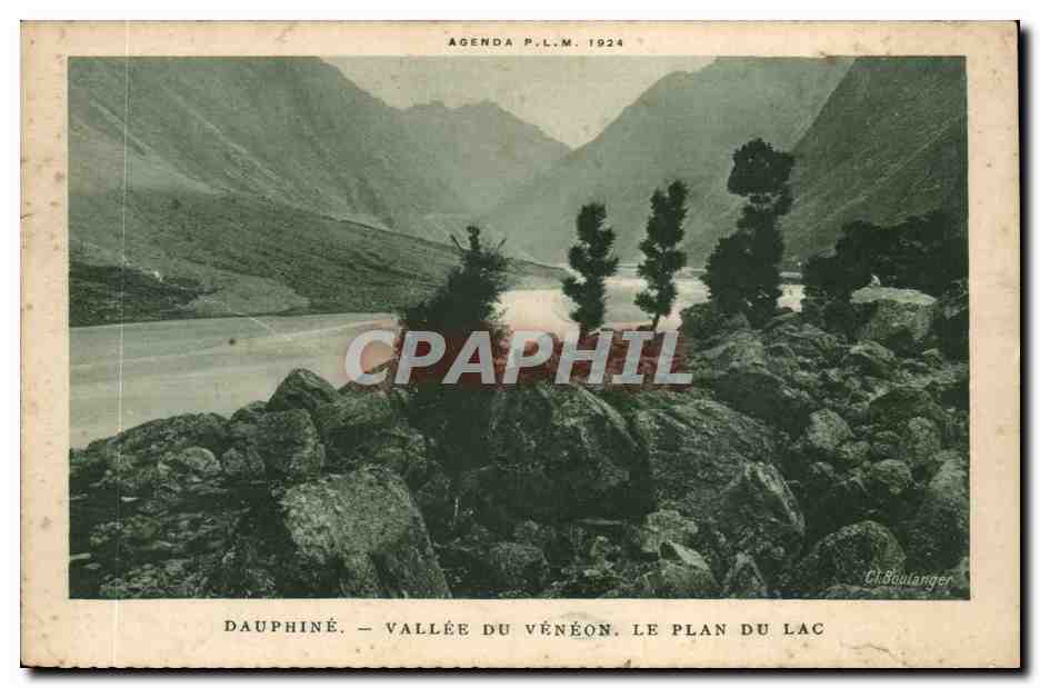 CPA DAuphine Vallee du Veneon le plan du lac