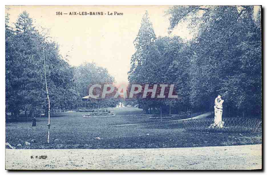 AIX-LES-BAINS - Le Parc — carte postale n°164