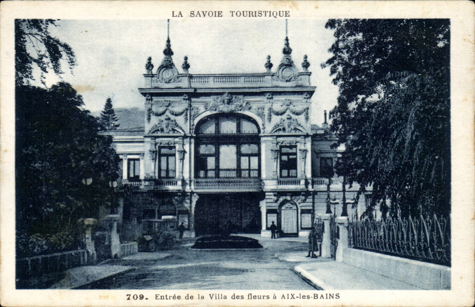 CPA SAvoie Entree de la ville des fleurs a Aix les Bains