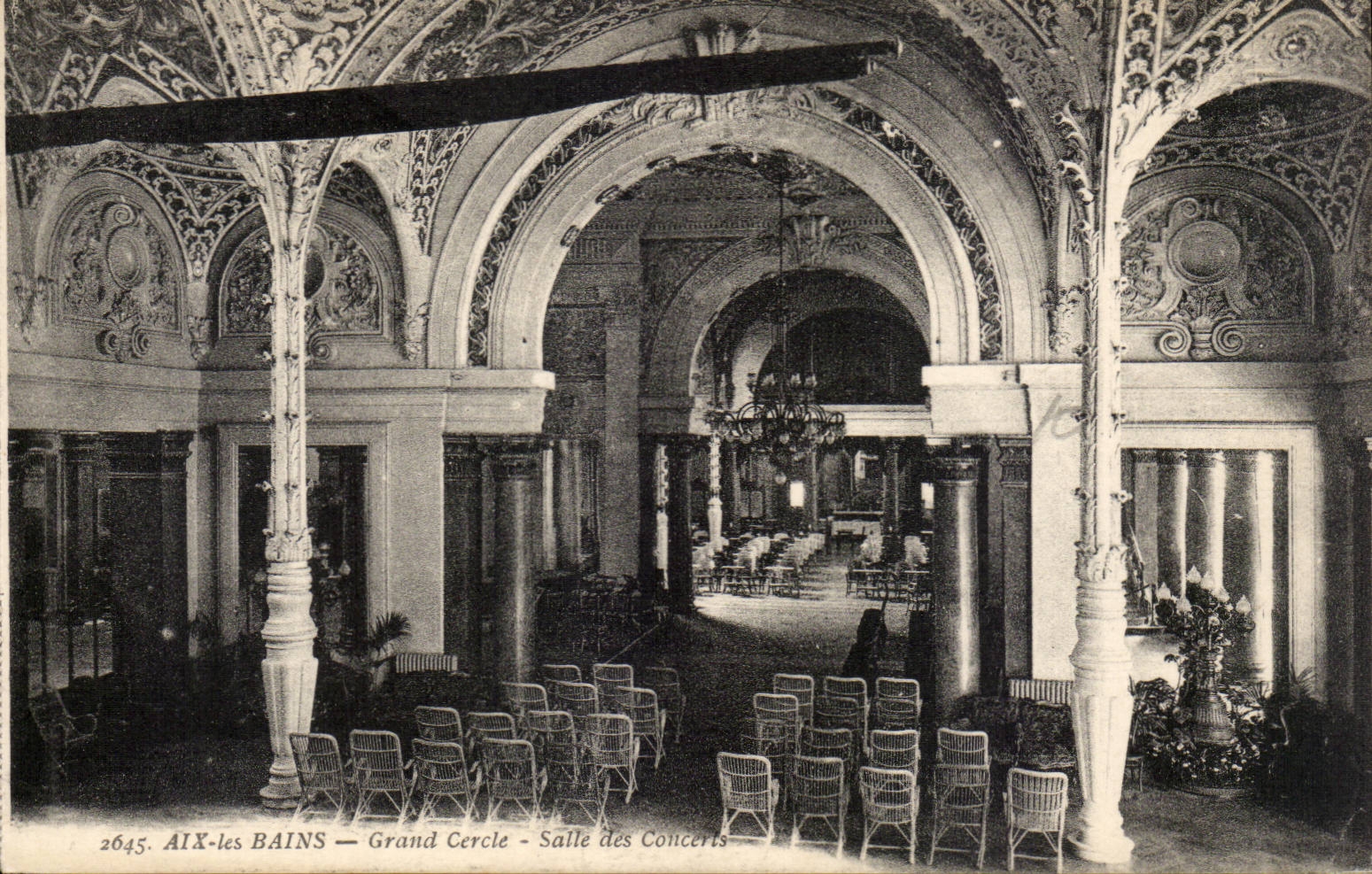 CPA Aix les Bains Grand cercle Salle des concerts