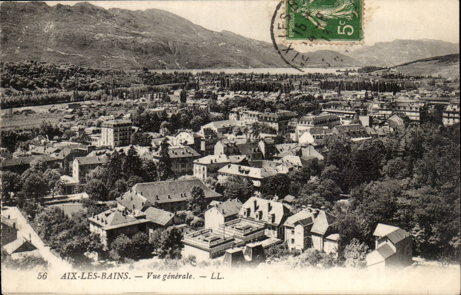 CPA Aix les Bains Vue generale